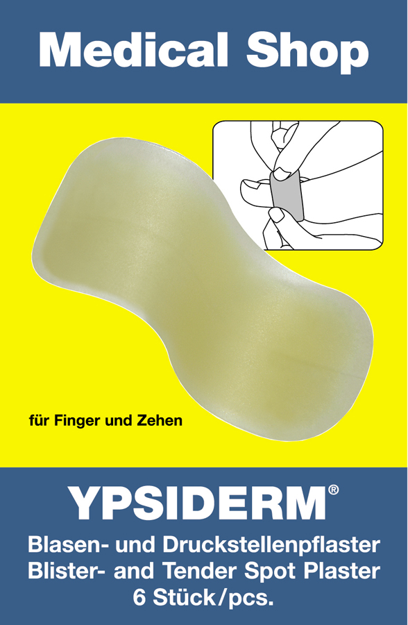 YPSIDERM Blasenpflaster für Finger und Zehen, 6 Stück 