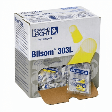 Honeywell Gehörschutzstöpsel Bilsom 303 L, Verteilerbox, 200 Paar